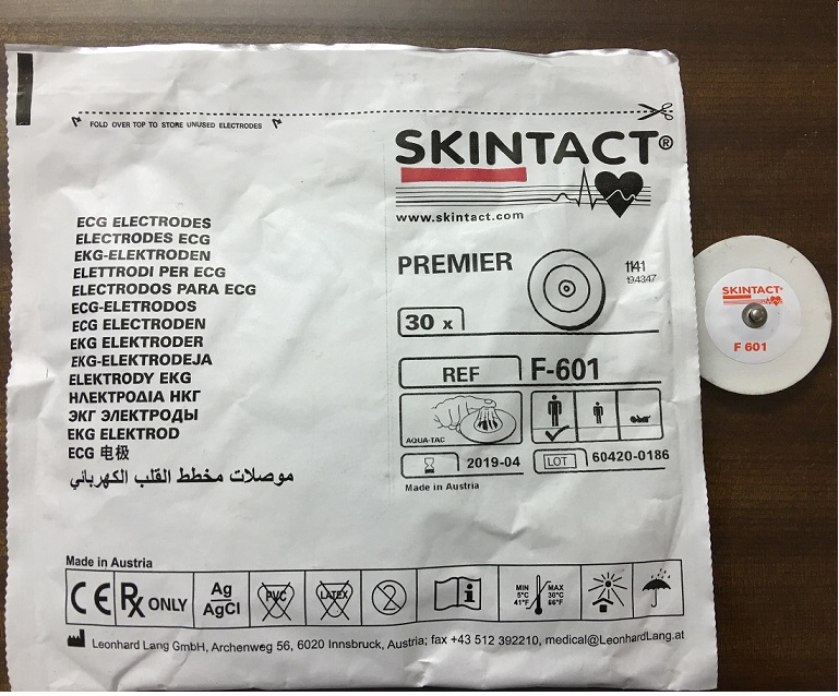Điện cực tim SKINTACT F601